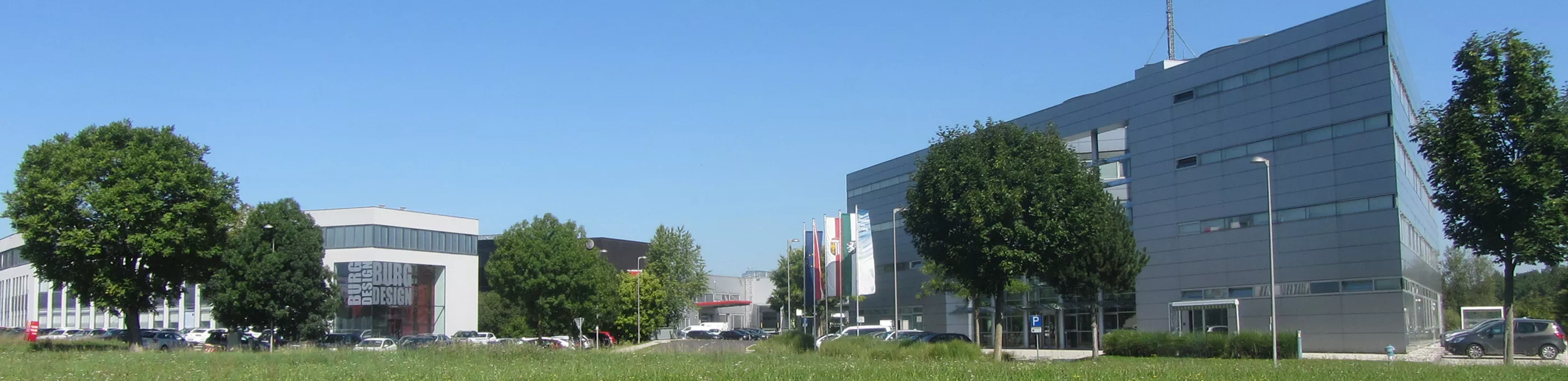 Panoramaaufnahme des Technologiezentrums Steyr